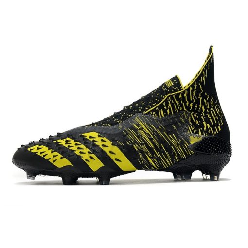 Adidas Predator Freak + FG Zwart Geel_2.jpg